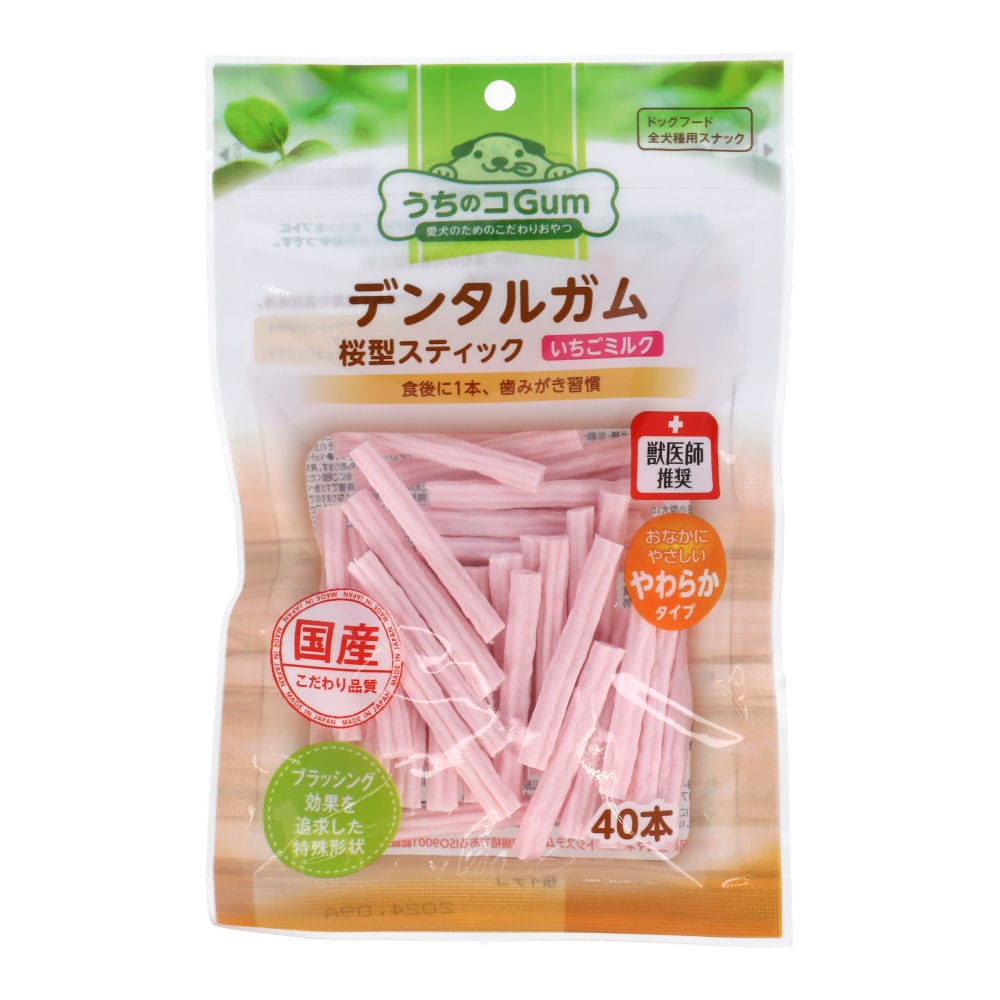 桜型いちごミルク　４０本入り
