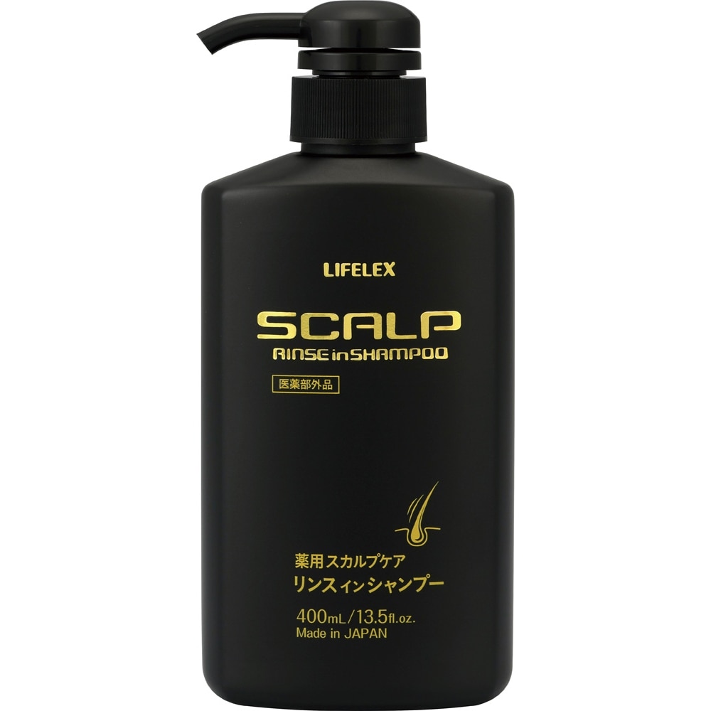 ＬＩＦＥＬＥＸ 薬用スカルプケア リンスインシャンプー 本体 ４００ｍｌ(本体): 日用消耗品|ホームセンターコーナンの通販サイト