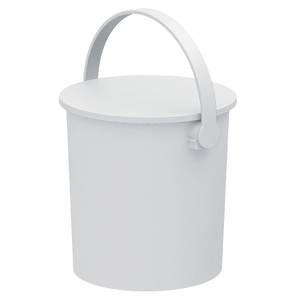 LIFELEX　座れる収納バスケット　１０Ｌ　ホワイト １０Ｌホワイト