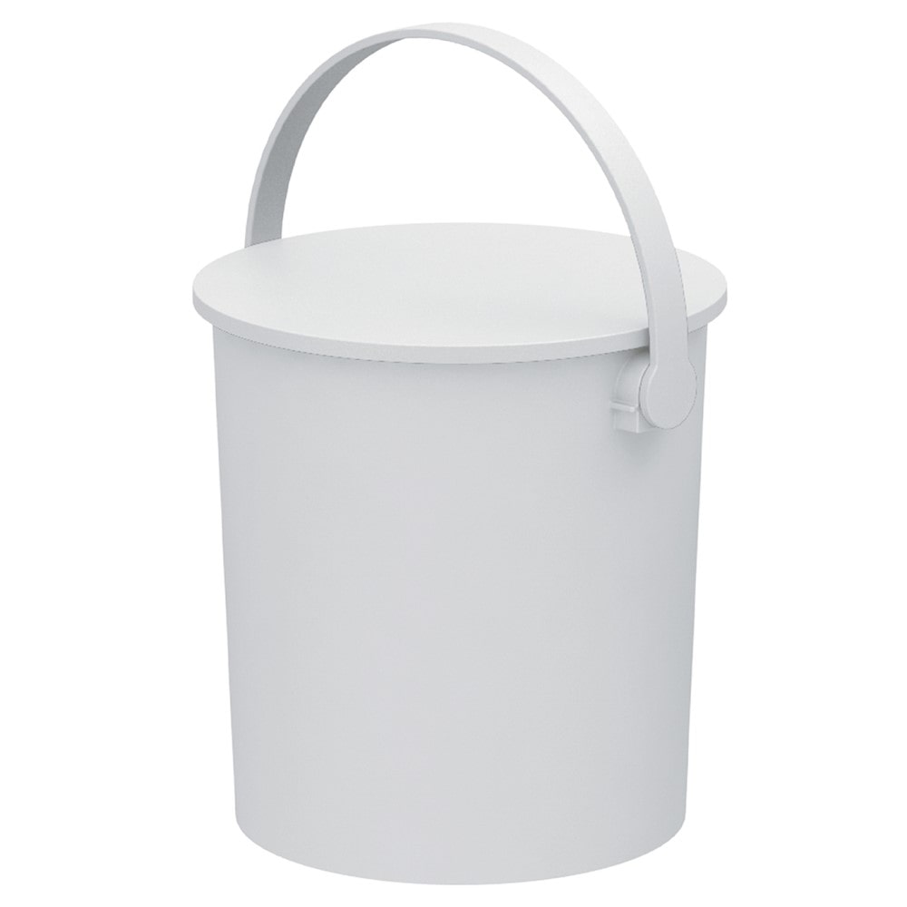 LIFELEX　座れる収納バスケット　１５Ｌ　ホワイト １５Ｌホワイト
