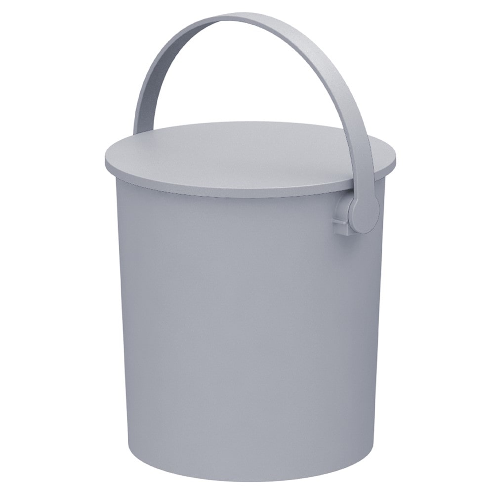 LIFELEX　座れる収納バスケット　１５Ｌ　ライトグレー １５Ｌライトグレー