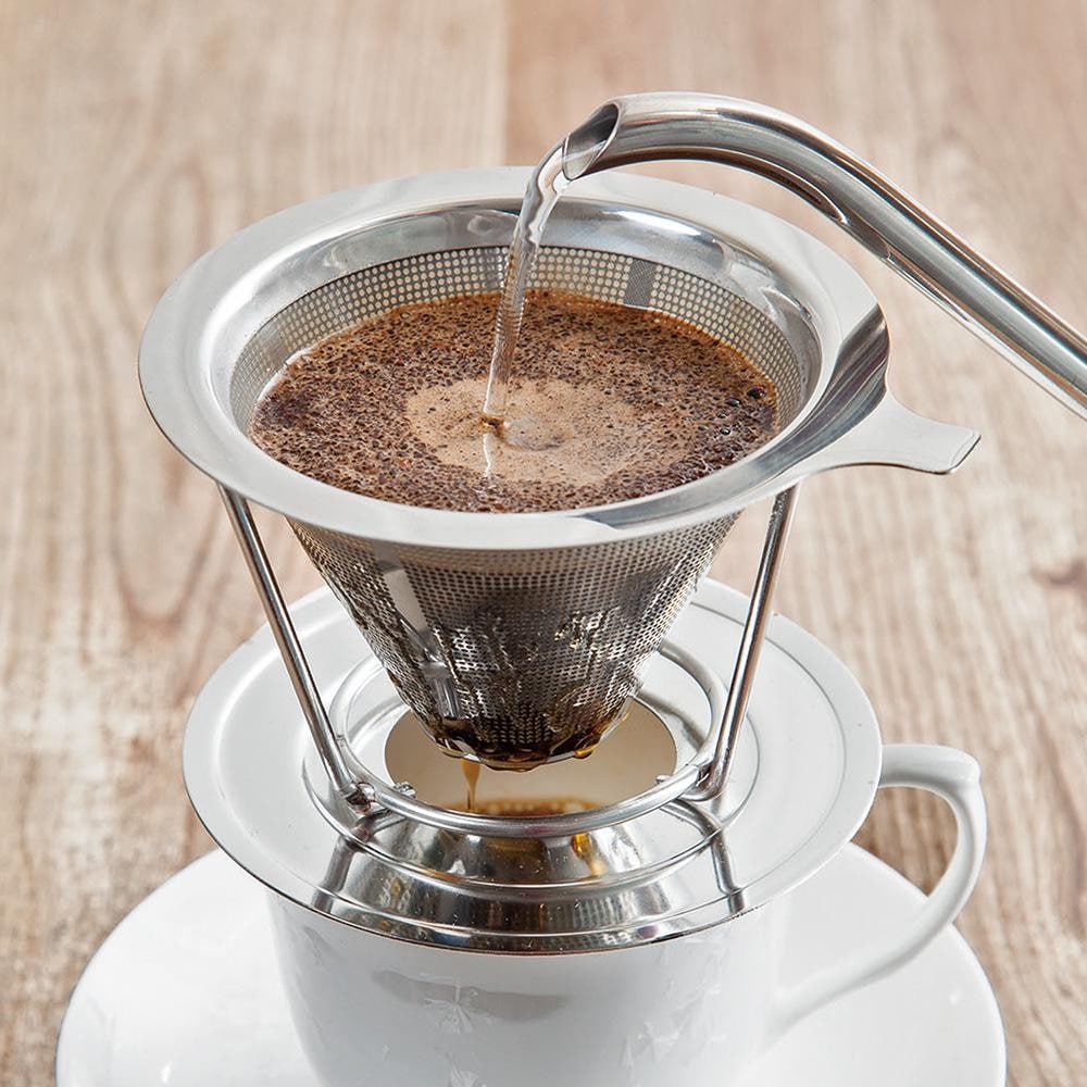 ステンレス製のコーヒードリッパー 0390055: 生活用品・キッチン