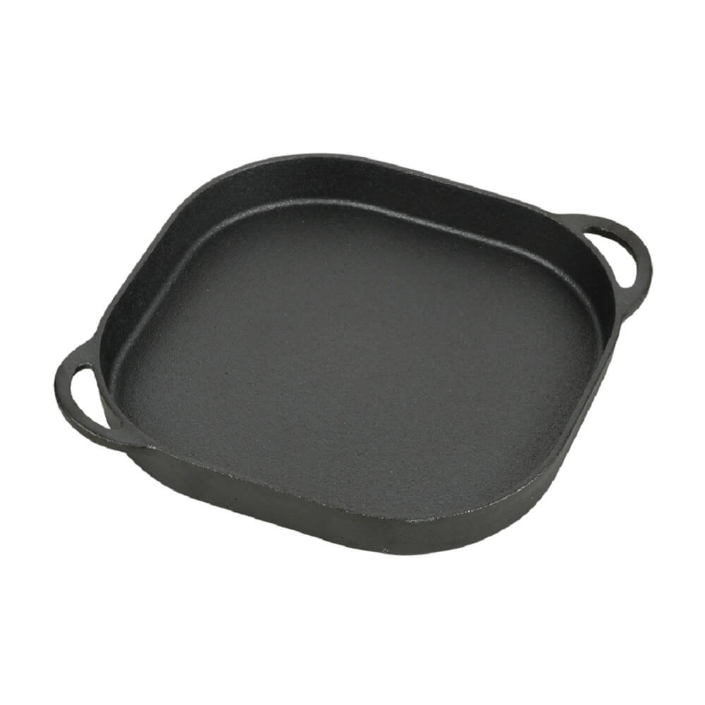 スプラウト 鉄鋳物製グリルプレート24×24cm（フラット）　HB-6219