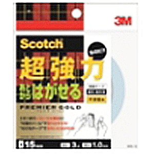 3M スコッチ　超強力テープあとからはがせる１５ｍｍ×３ｍ