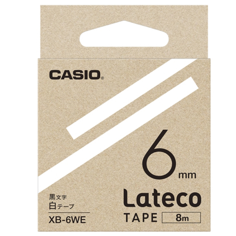 ラテコテープ　ＸＢ－６ＷＥ ホワイト ＸＢ－６ＷＥ ホワイト