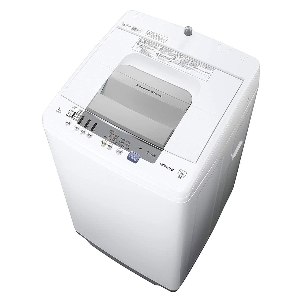 日立　全自動洗濯機　７ｋｇ　ＮＷ－Ｒ７０５ーＷ