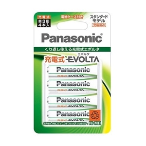 パナソニック（Pａｎａｓｏｎｉｃ）　エボルタ充電池３×４（Ｐ）ＢＫ‐３ＭＬＥ／４ＢＣ