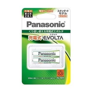 パナソニック（Pａｎａｓｏｎｉｃ）　エボルタ充電池４×２（Ｐ）ＢＫ‐４ＭＬＥ／２ＢＣ
