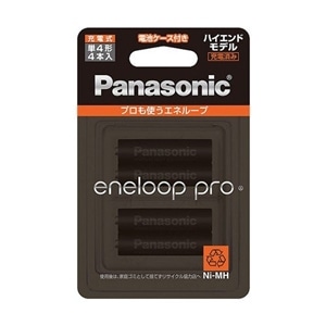 パナソニック（Pａｎａｓｏｎｉｃ）　エネループプロ４×４（Ｐ）ＢＫ‐４ＨＣＤ／４Ｃ