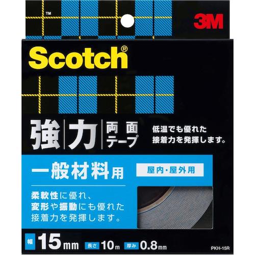 強力両面テープ　一般材料用 ＰＫＨ－１５Ｒ　１５ｍｍ×１０ｍ 15ｍｍ×10ｍ