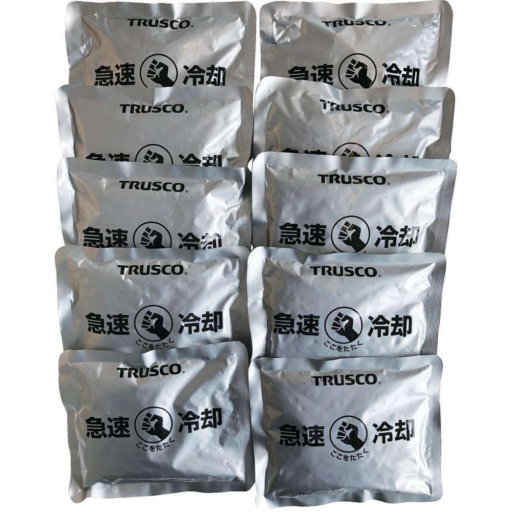 トラスコ中山 急速冷却パック １０個まとめ買い １００ｇ ＴＰＣ－１００－１０Ｐ １０個まとめ買い　１００ｇ