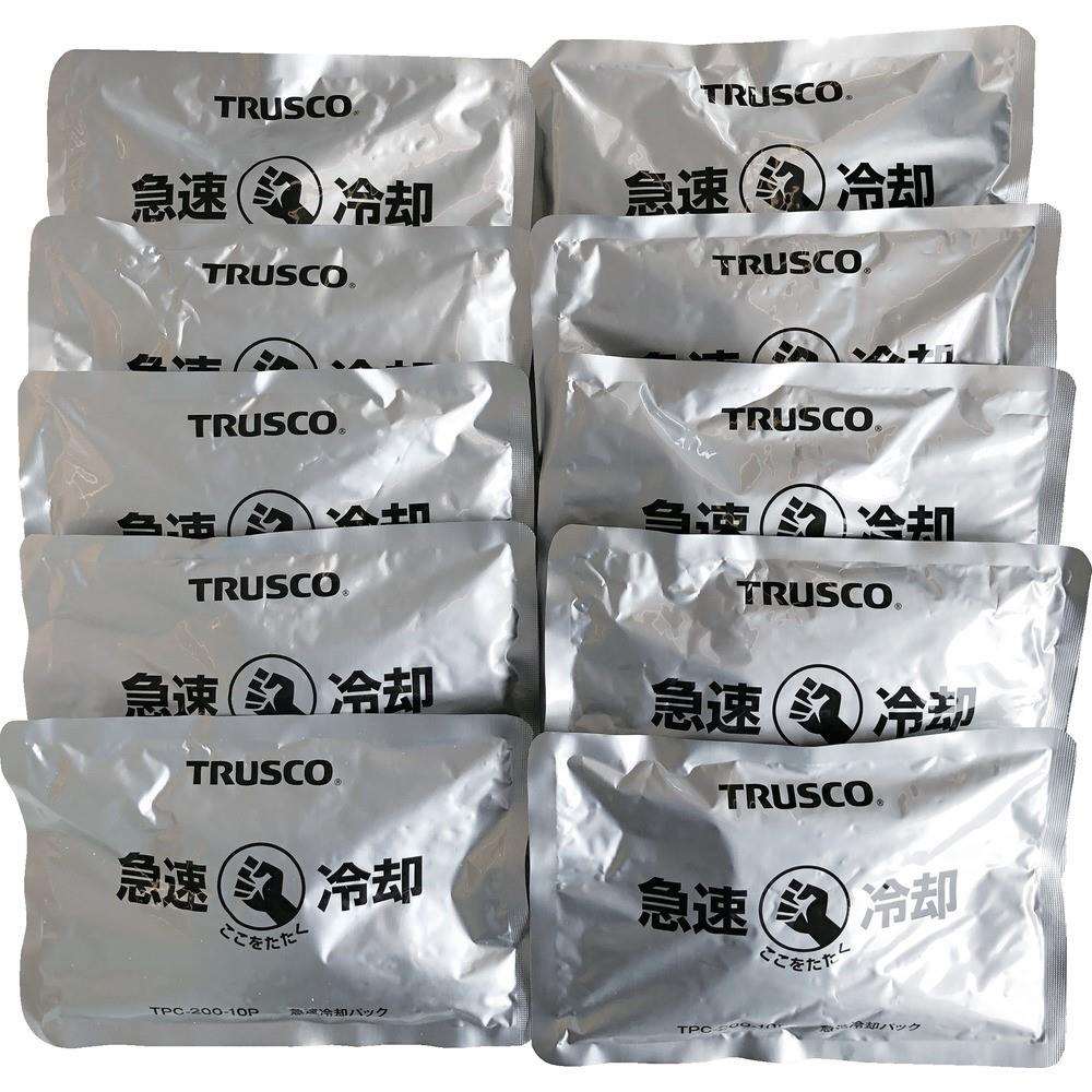 トラスコ中山 急速冷却パック １０個まとめ買い ２００ｇ ＴＰＣ－２００－１０Ｐ １０個まとめ買い　２００ｇ