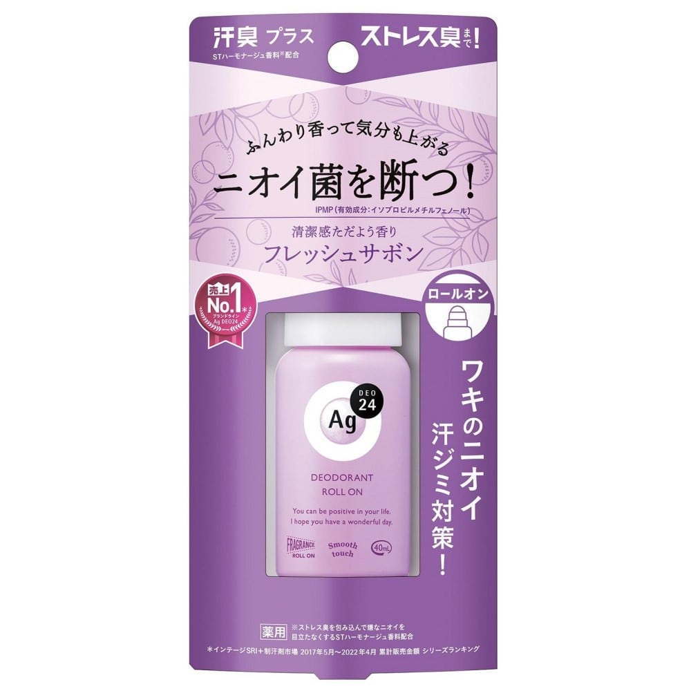 ファイントゥデイ Ａｇデオ２４ ロールオン ＤＸフレッシュサボン ４０ｍＬ