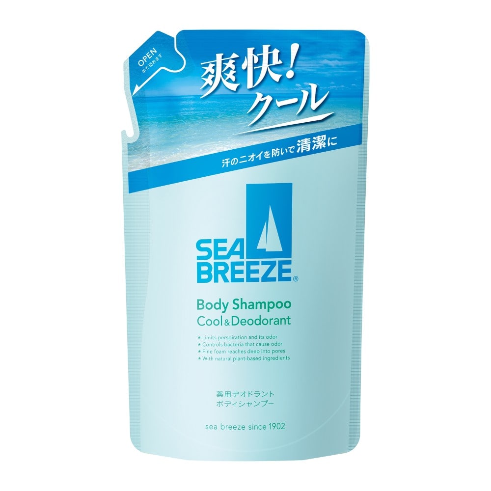 シーブリーズ　ボディシャンプー　クール＆デオドラント　ｆ　つめかえ　３３０ｍｌ つめかえ