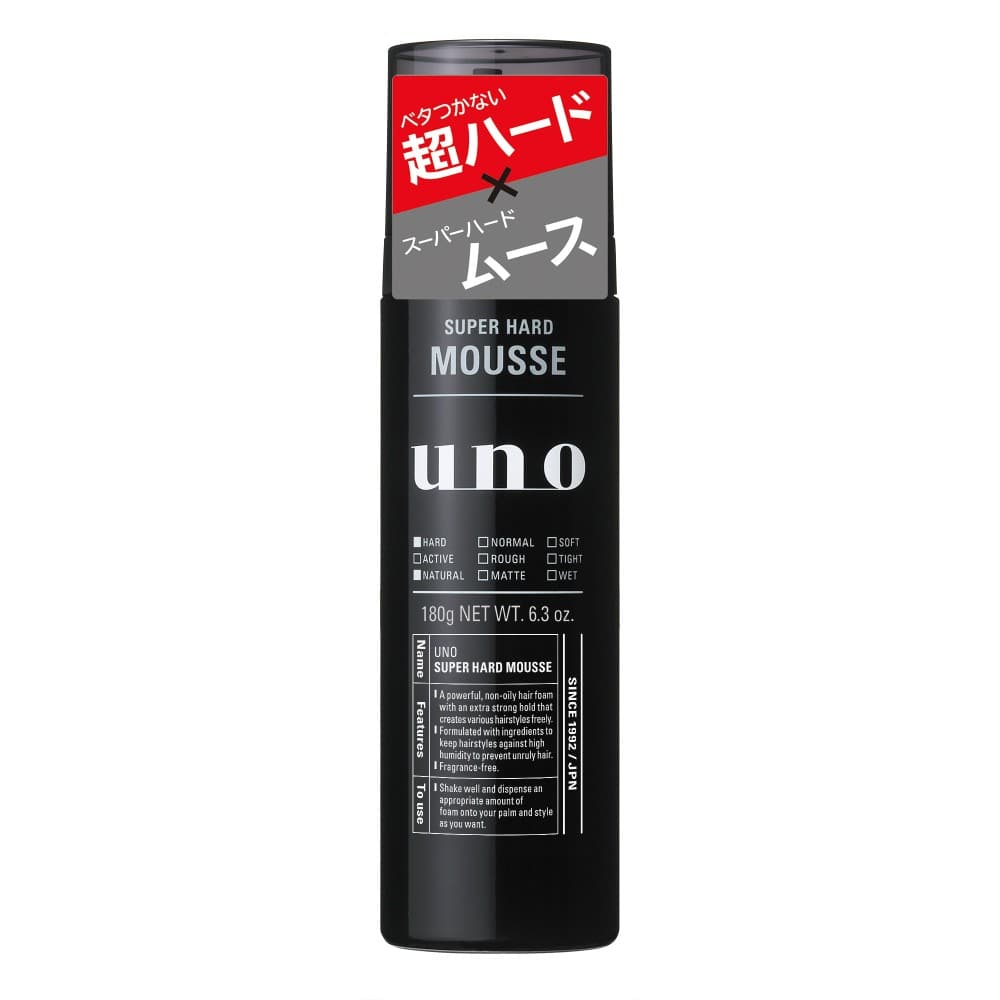 ウーノ　スーパーハードムース　ｆ　１８０ｇ