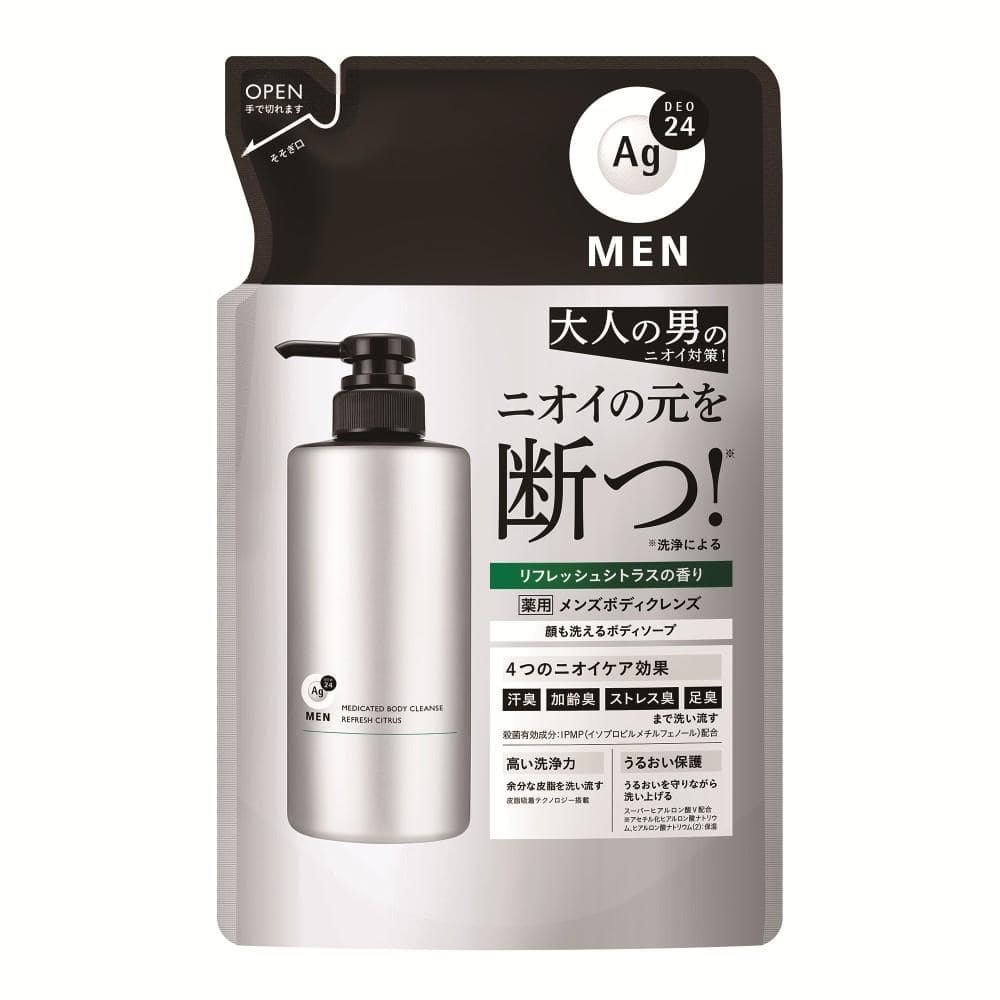 Ａｇデオ２４メン　薬用メンズボディクレンズ　詰替　４２０ｍｌ つめかえ