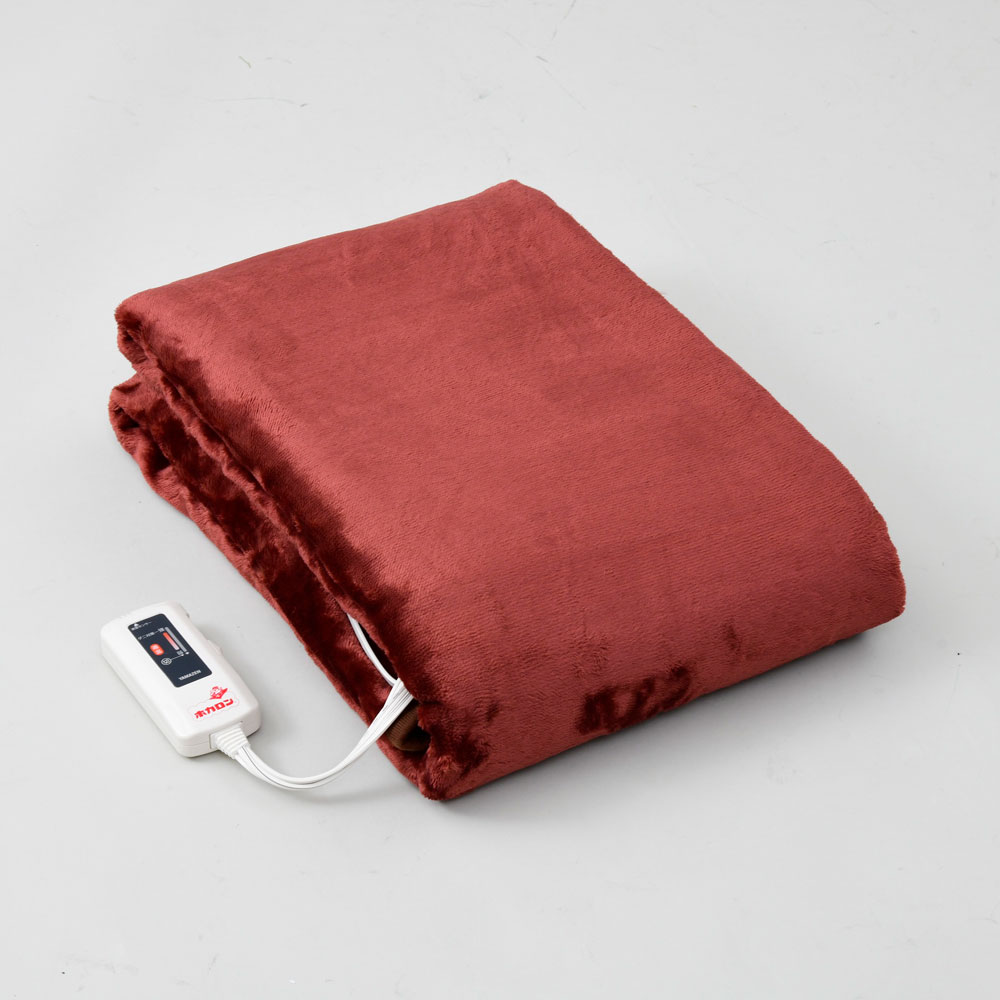 ホカロン電気掛敷毛布　ＰＭＫ－ＨＲ４０　ワインレッド