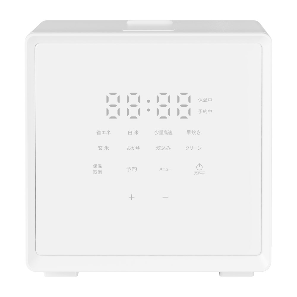 ２合マイコン炊飯器　ＹＪＳ－ＣＭ０２５（Ｗ） ホワイト