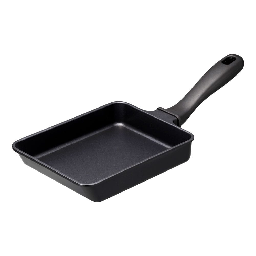 LIFELEX フライパン ゴリラのひとつまみ 玉子焼き器 13x18cm IH対応 鍋 軽い PFOAフリー ふっ素コーティング ダイキン Silkware 玉子焼