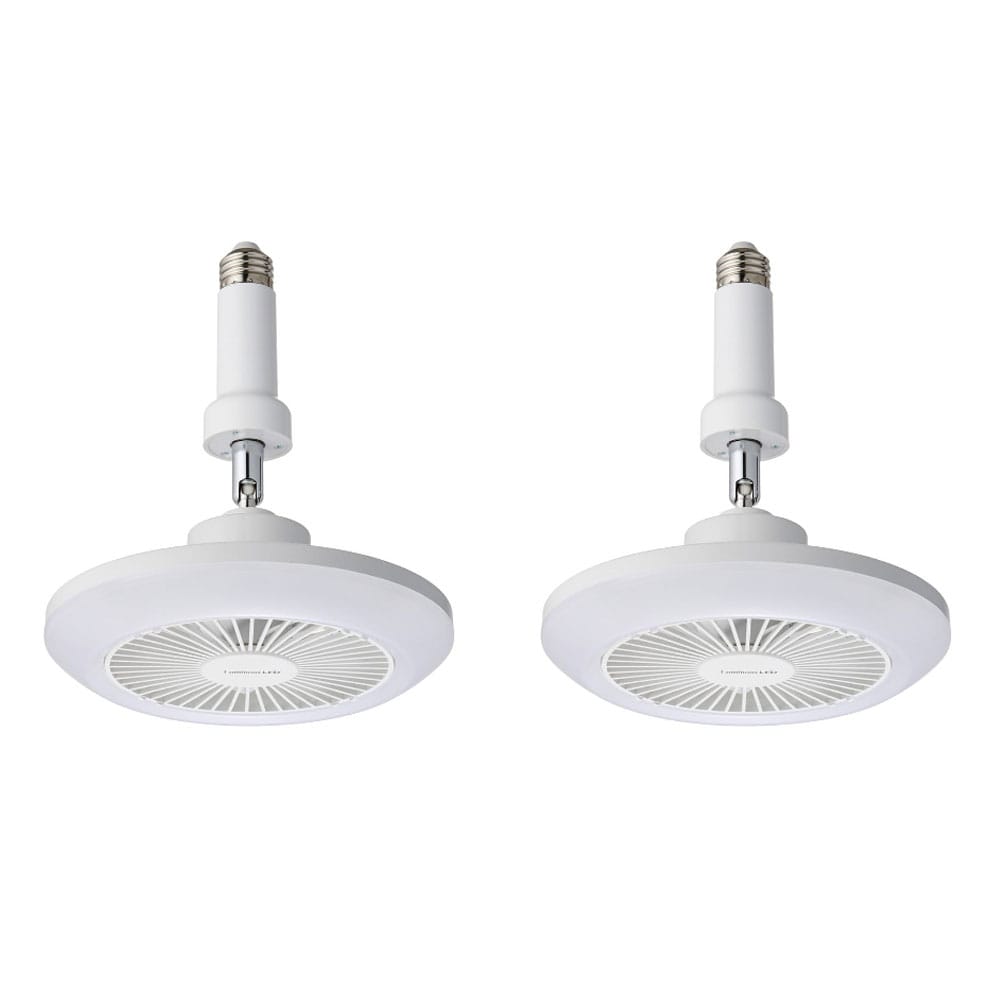 ＬＥＤファンソケットモデル　調光　ＤＬＬＳ64ＮＷＨ　×2個セット 2個セット