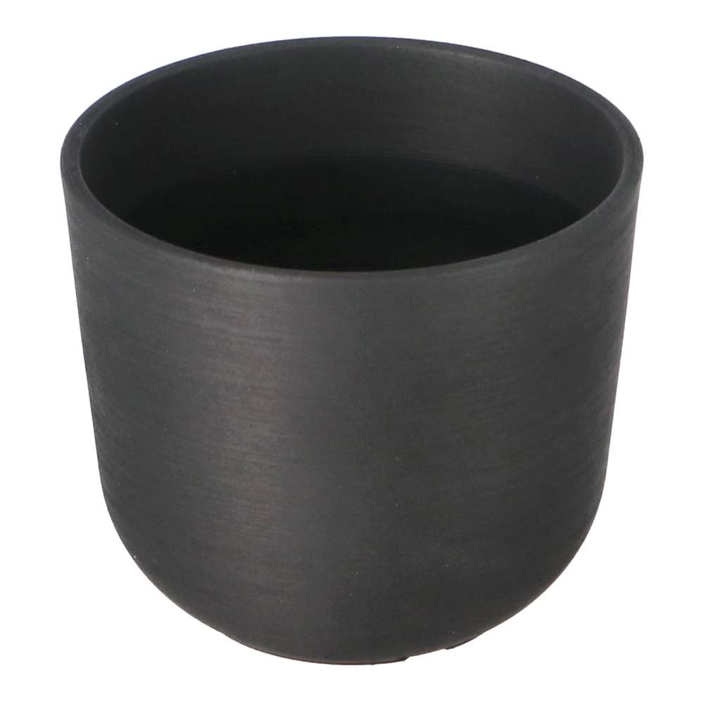 LIFELEX　カムレテ鉢Ｄ５号ブラック　ＨＫ０９－０６９７ D5号