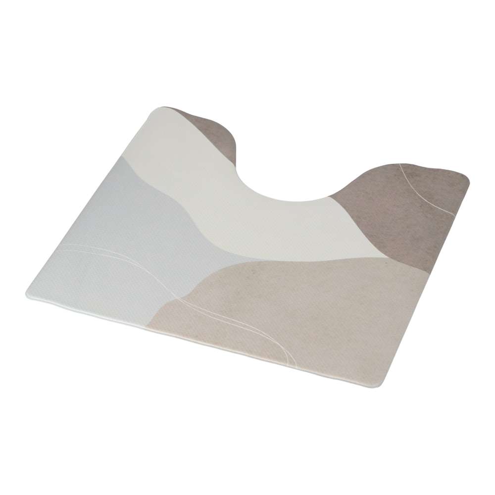 LIFELEX　拭けるＰＶＣトイレマット　ＳＬ２１－１３４２　ニュアンスＢＥ ニュアンスＢＥ