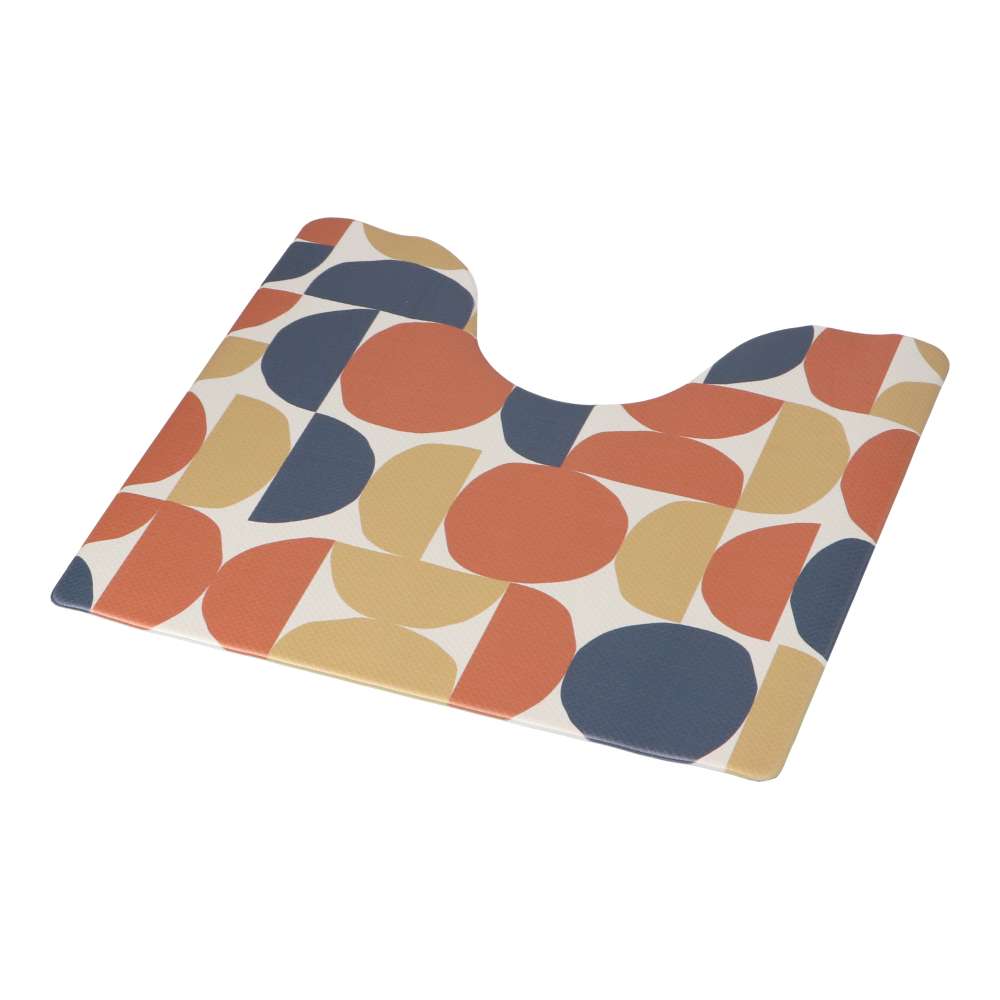 LIFELEX　拭けるＰＶＣトイレマット　ＳＬ２１－１４２７　サークルＯＲ サークルＯＲ