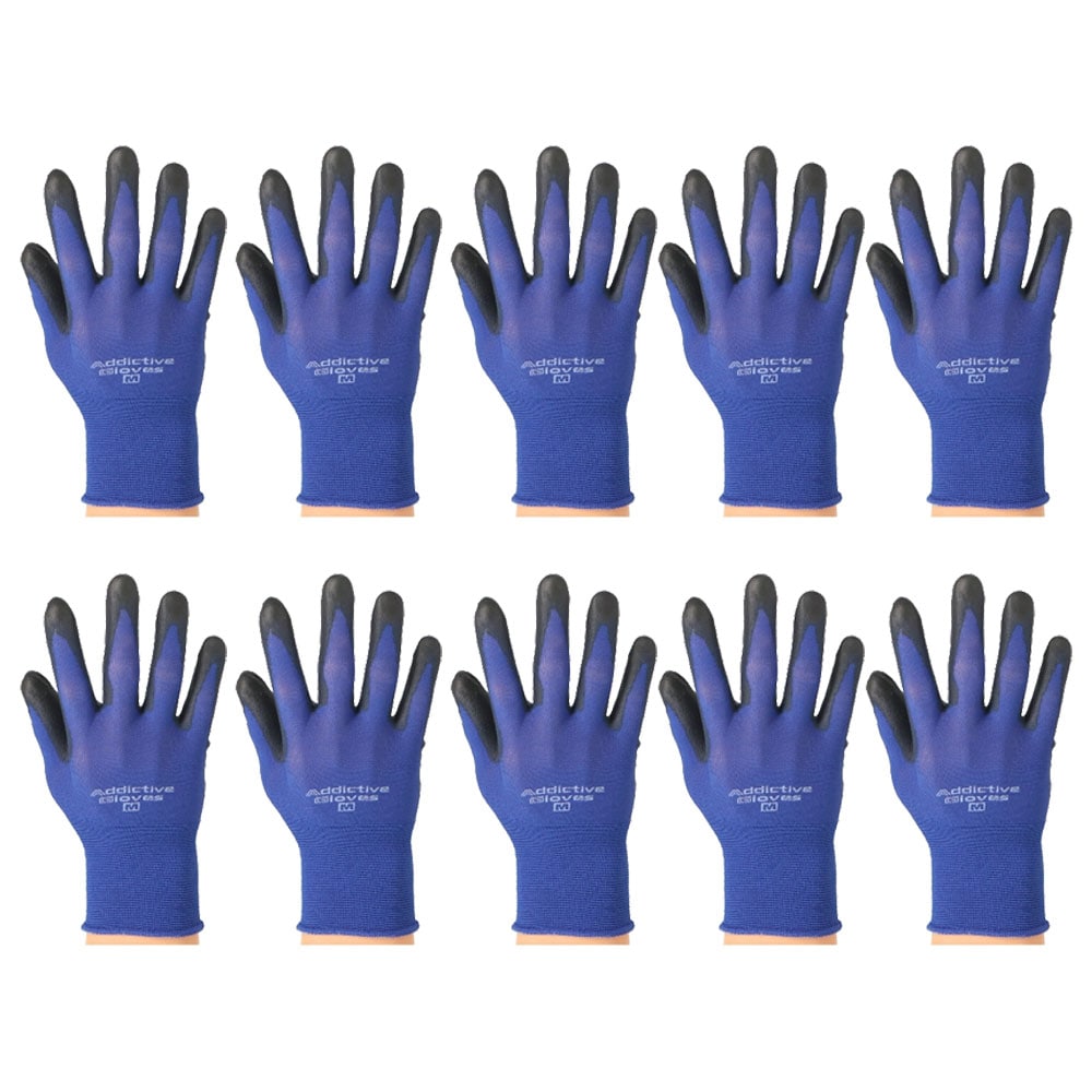 PROACT EXフィットグローブ M ブルー　×10個セット M　×10個セット