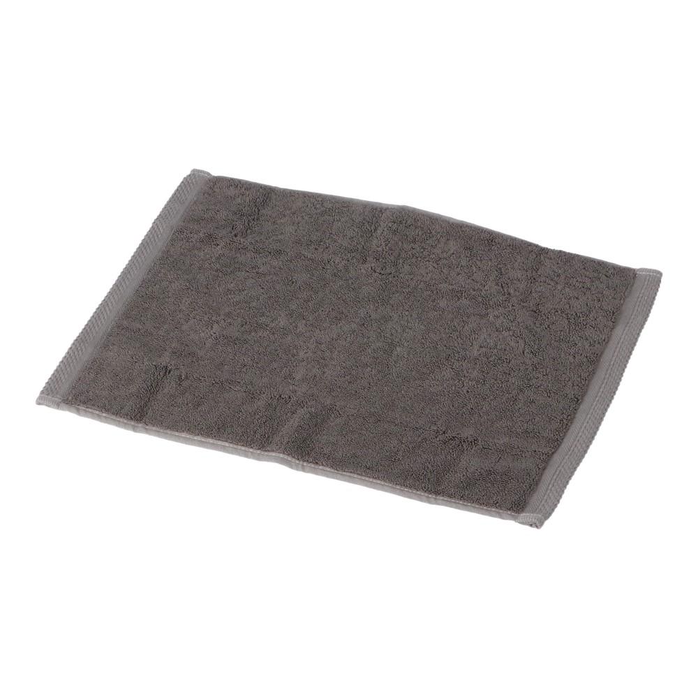 LIFELEX　吸水速乾タオルバスマット　ダークグレー　３４×４５　ＩＺＡ２１－２７８３ ダークグレー 34×45