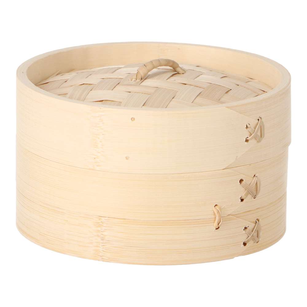 LIFELEX　竹製せいろ１５ｃｍ　ＹＳ－１５８５　ナチュラル 15cm