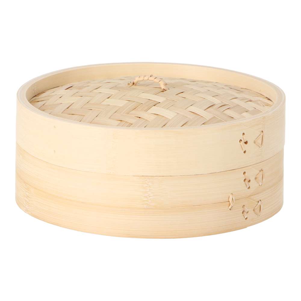 LIFELEX　竹製せいろ２４ｃｍ　ＹＳ－２４９５　ナチュラル 24cm