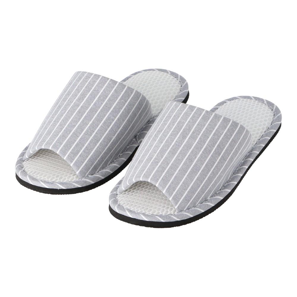 LIFELEX　立体メッシュスリッパ　Ｌ　グレー