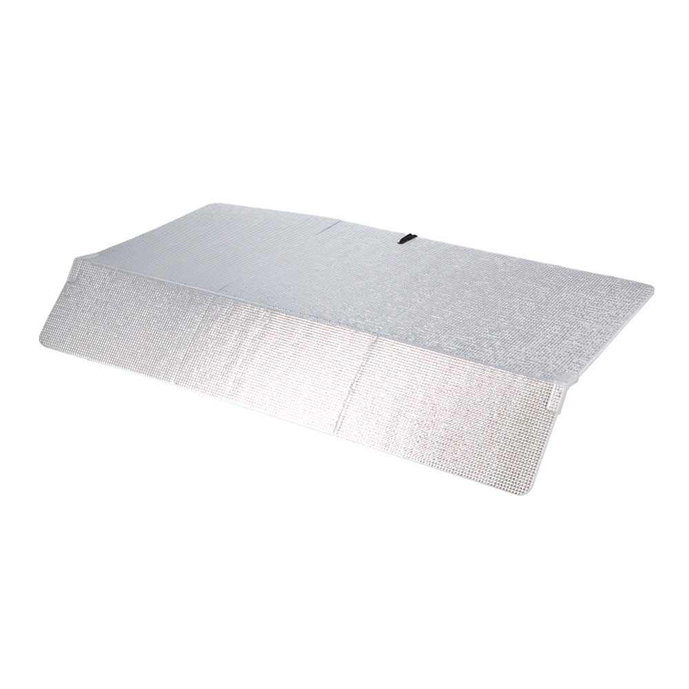 LIFELEX　室外機ワイドシェード磁石　ＮＨ２１－４６８７　約幅９９０×奥行６００×高さ１０ｍｍ　ホワイト＋シルバー