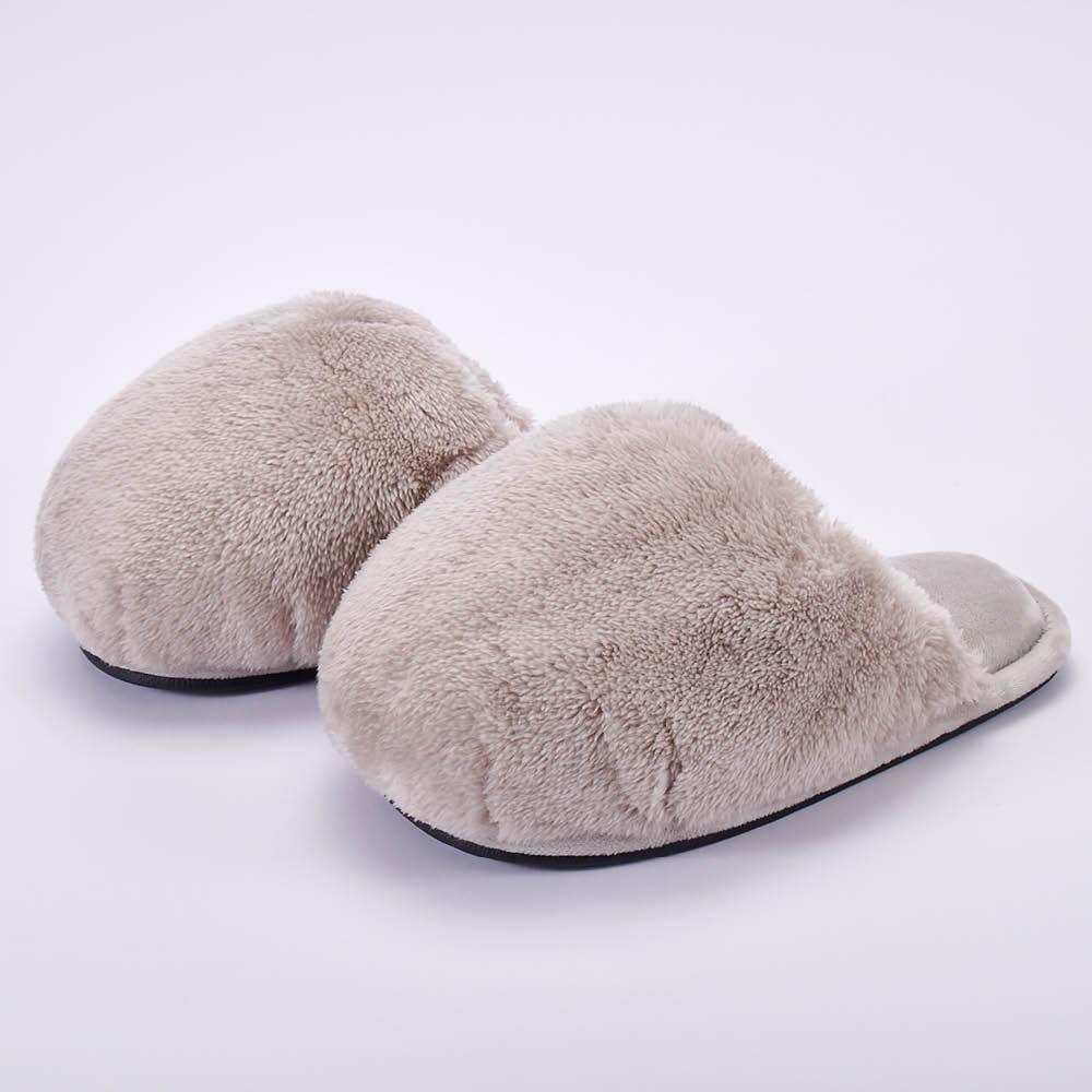 LIFELEX　超極厚リッチスリッパ　ＧＲＹ　Ｌ　２５～２７