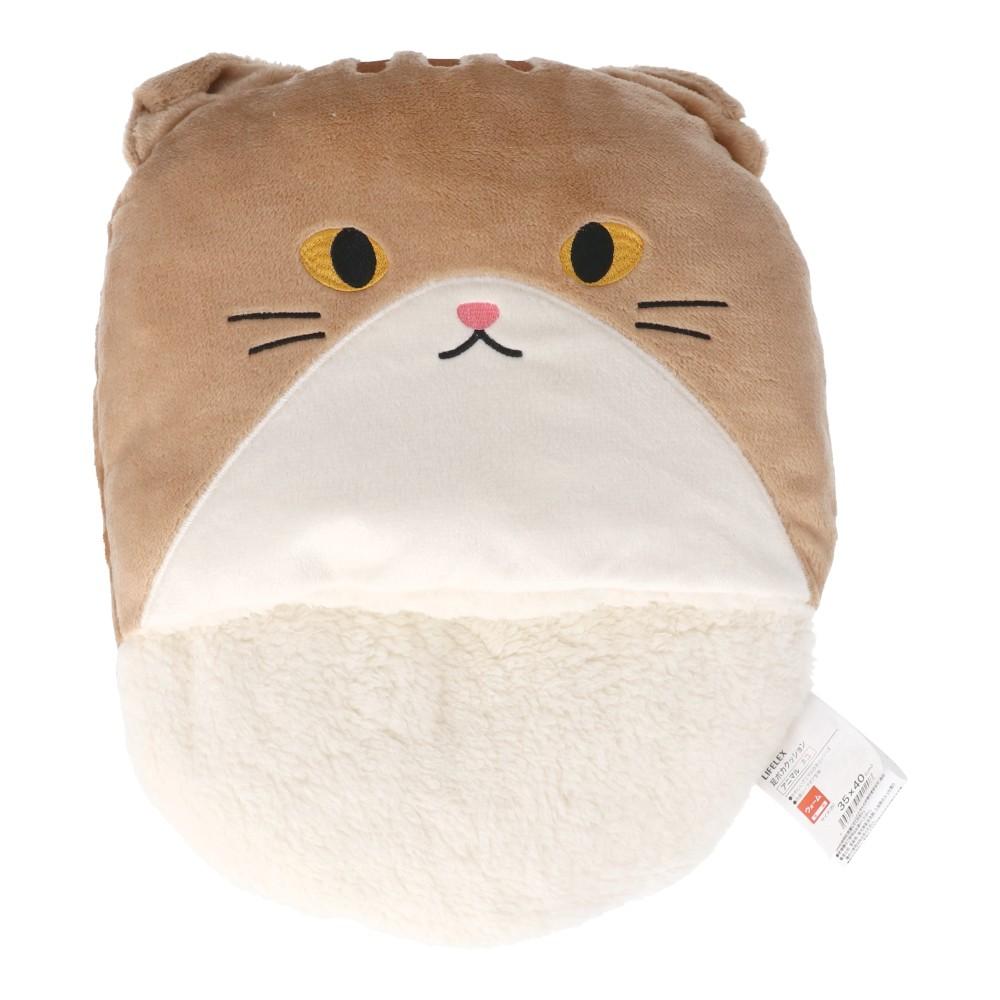 LIFELEX　足ポカクッションアニマル　ネコ　スコティッシュフォールド　３５×４０ スコティッシュフォールド