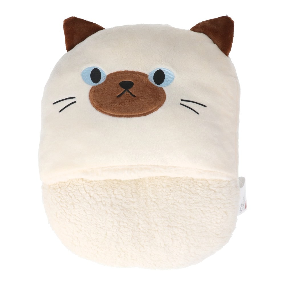 LIFELEX　足ポカクッションアニマル　ネコ　シャム　３５×４０ シャム