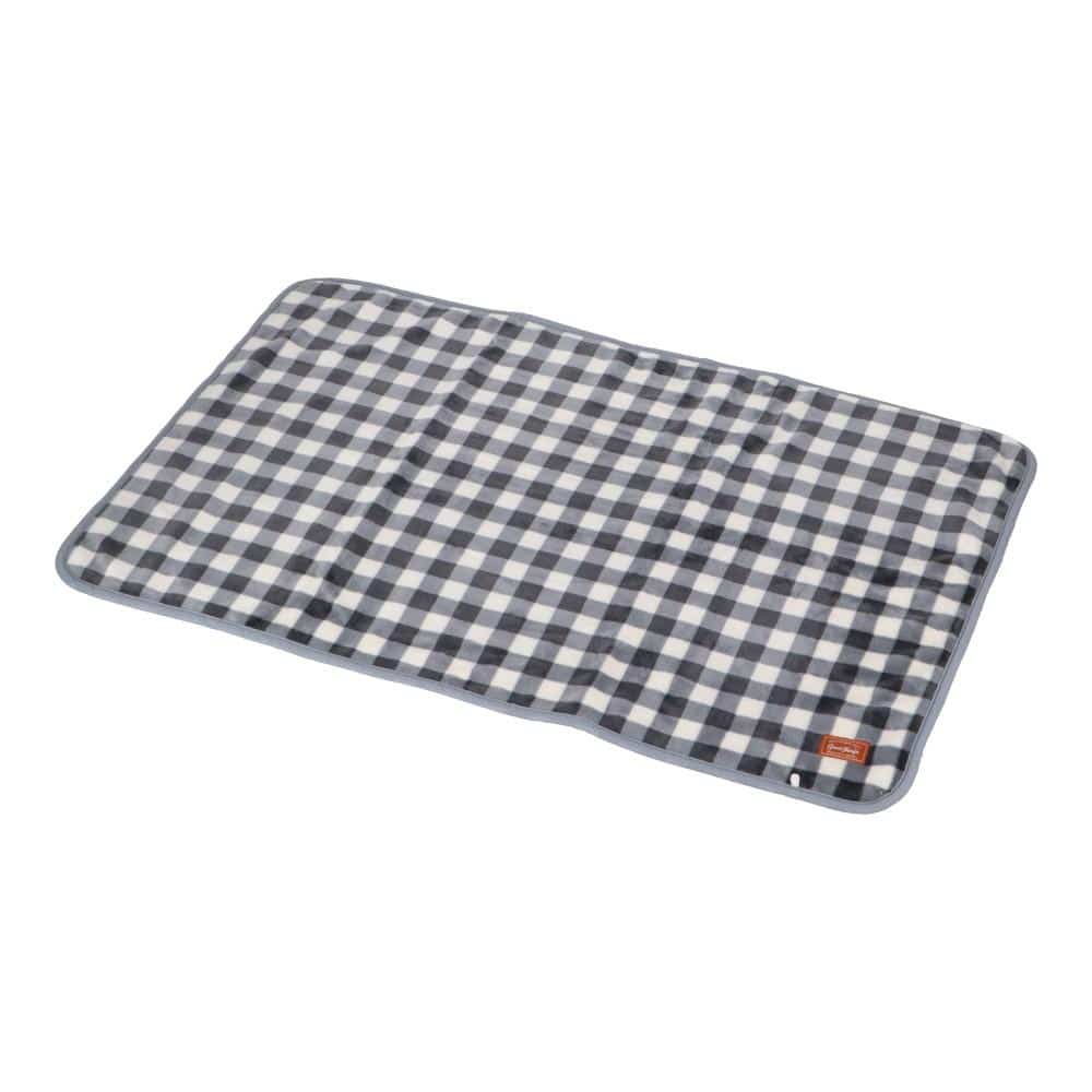 LIFELEX　ブランケットＬＬ　チェック　ダークグレー　ＱＣ１２－４４８６　２６ＡＷ ＬＬ