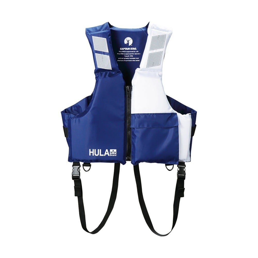 HULA ライフジャケット TypeD S (ネイビー×ホワイト) US-3001