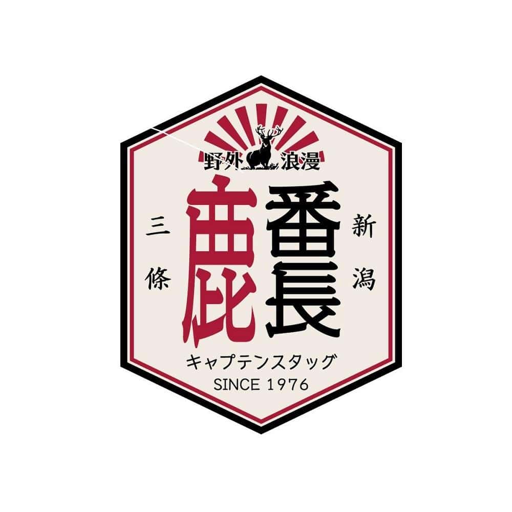 CSデザインステッカー（鹿番長・六角イカ）55×70mmＵＭ－１５７１