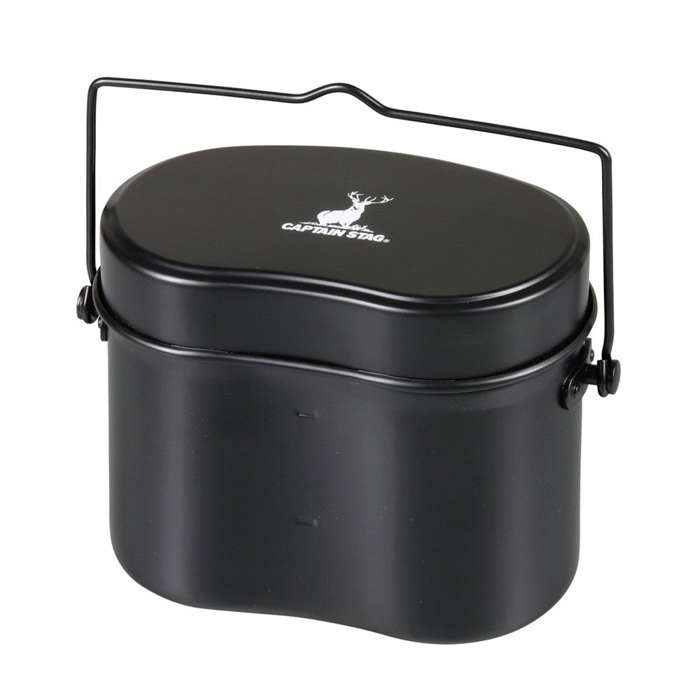 兵式ハンゴー4合(ブラック) UH-4118 ブラック