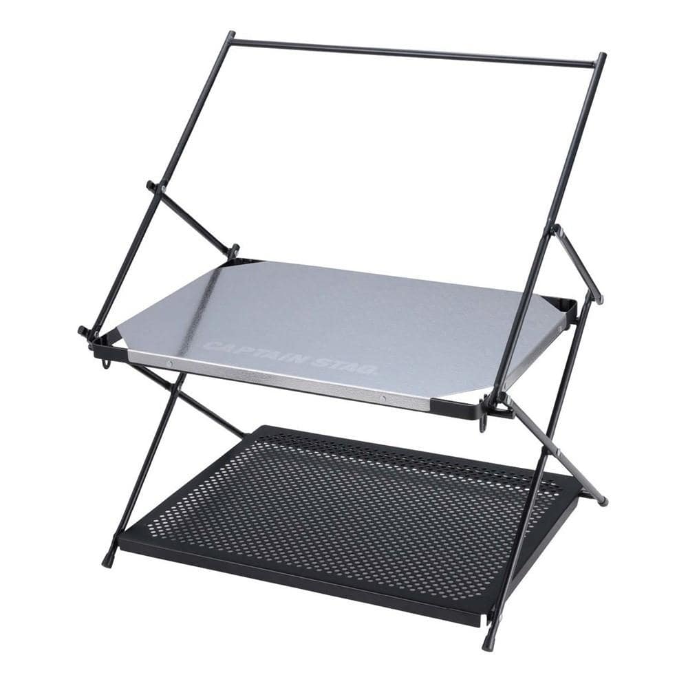 ステンレス ハンギングテーブル＜2段＞ UC-0586