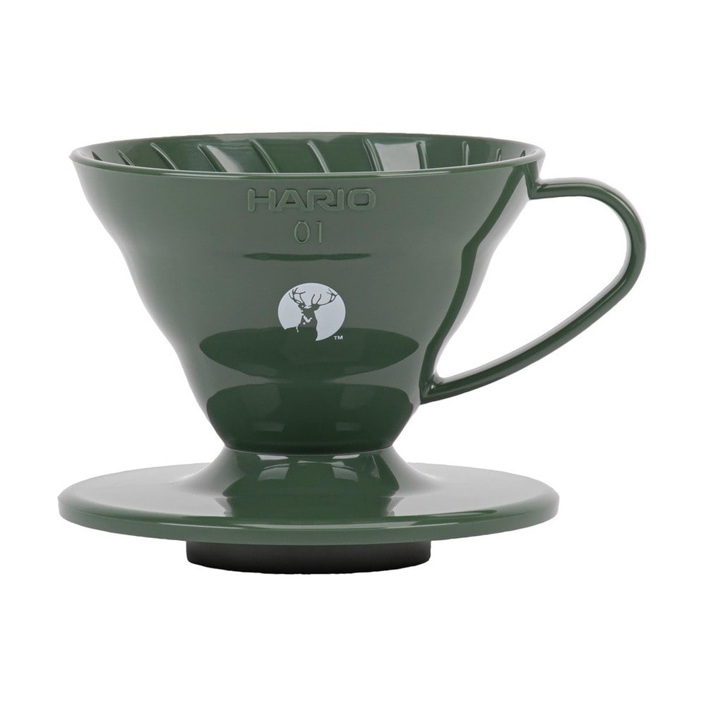 HARIO×キャプテンスタッグ V60ドリッパーP01(オリーブ) UW-3576 P01（オリーブ）