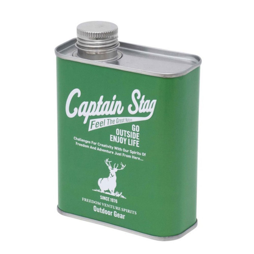 パラフィンオイル用ブリキ缶400(グリーン) UM-1637 400（グリーン）