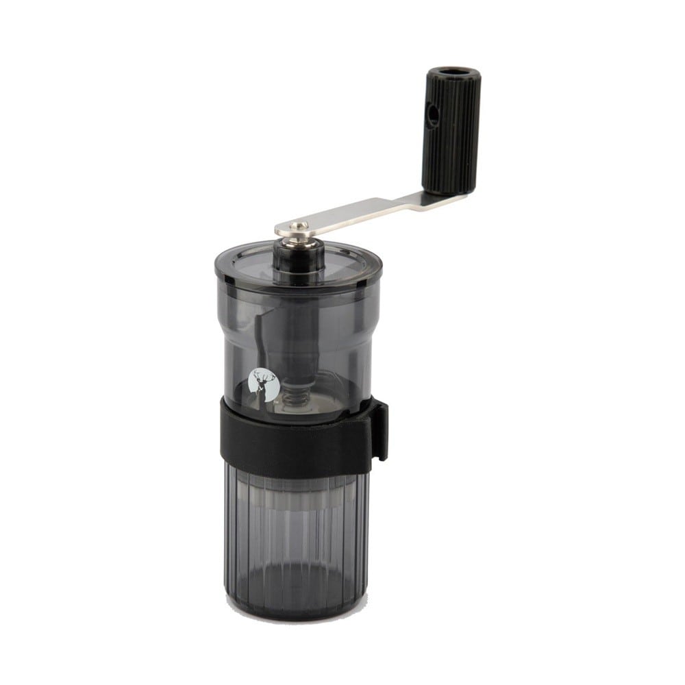 キャプテンスタッグ ポリカーボネート ハンディー コーヒーミル(セラミック刃) UW-3585