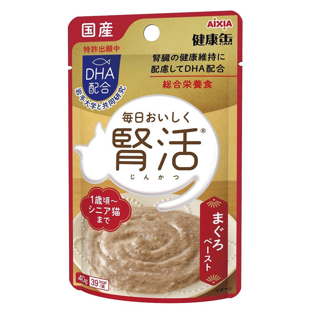 アイシア　国産　健康缶パウチ　腎活　まぐろペースト ４０ｇ