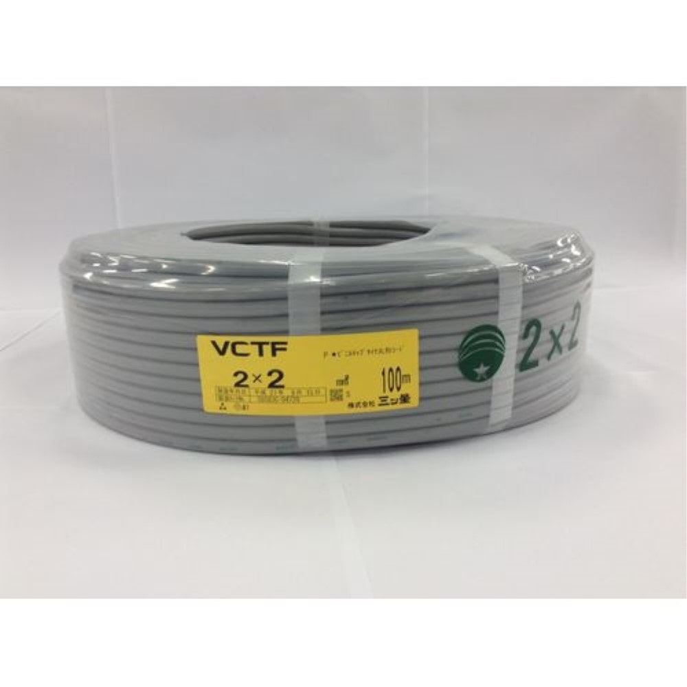 中部扇港　キャブタイヤコード　ＶＣＴＦ２Ｘ２Ｓ００