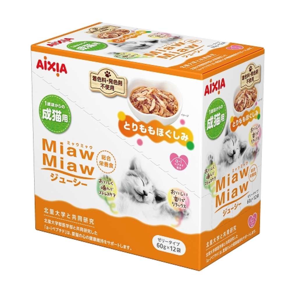 ＭｉａｗＭｉａｗジューシー　とりももほぐしみ　１２Ｐ とりももほぐしみ12P