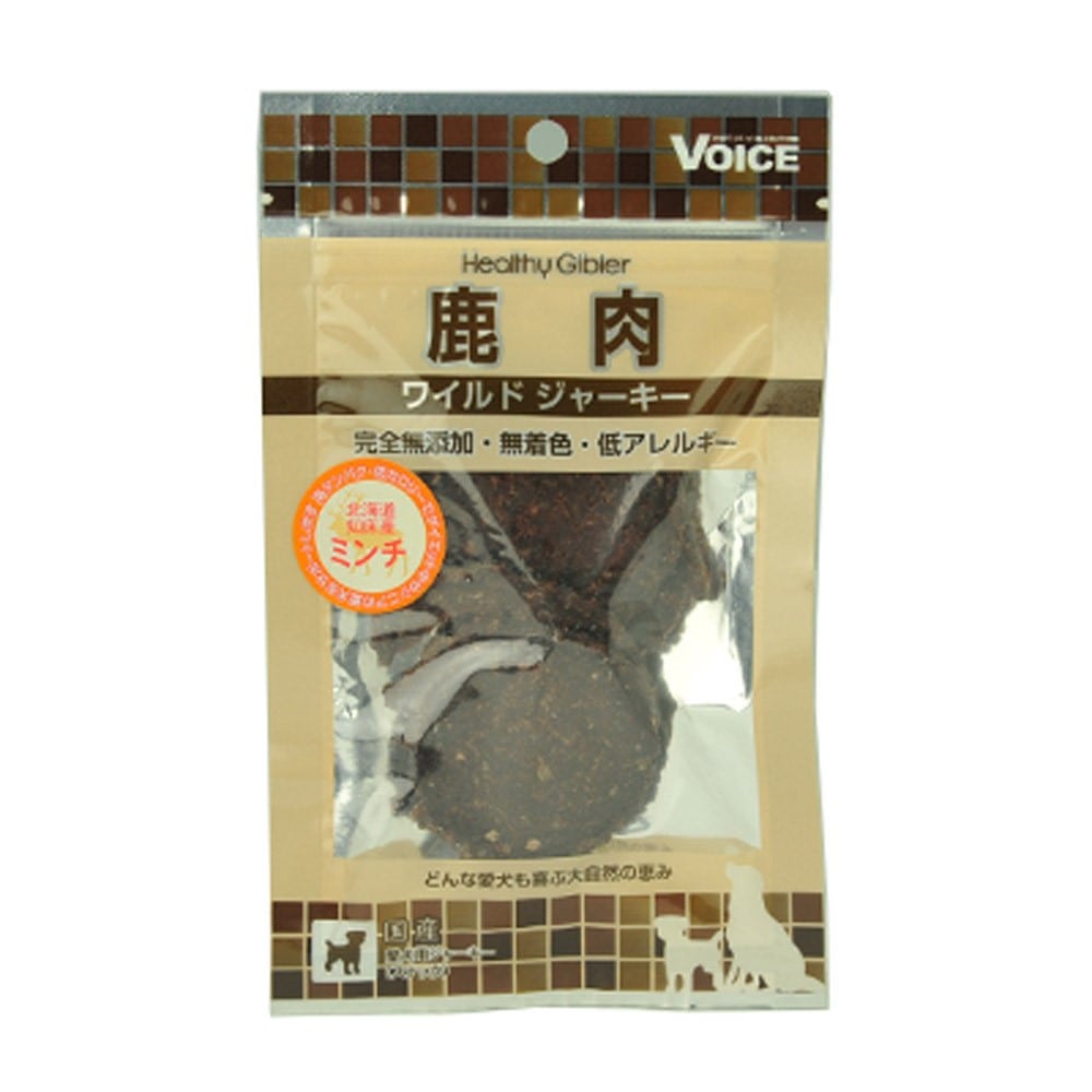 ＶＯＩＣＥ　鹿肉ワイルドジャーキー　ミンチ　１５ｇ ミンチ