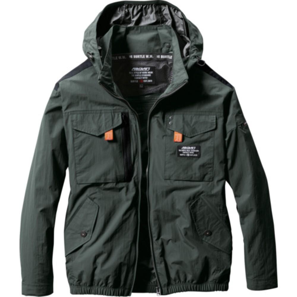 バートル　ＢＵＲＴＬＥ　ＡＣタクティカルブルゾン　ＡＣ１１５１－１４－ＸＸＬ　ミルスグリーン