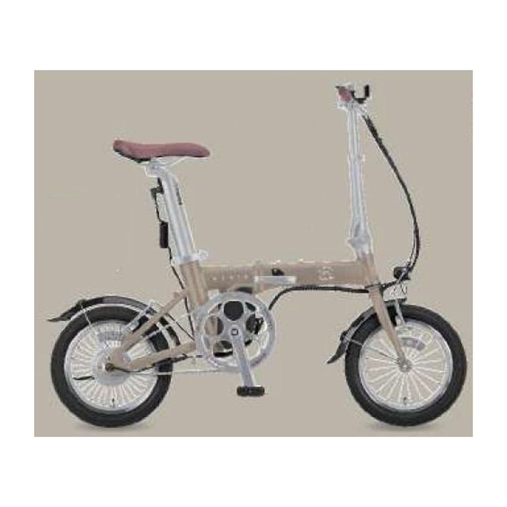 １４インチ　eリライト電動　電動アシスト自転車　LEDバッテリーライト　モンテカーキ モンテカーキ